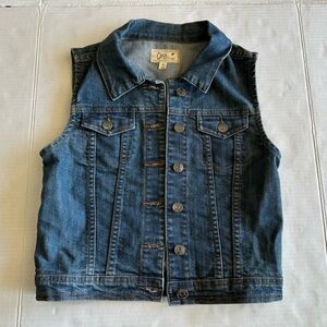 Chiqle Denim Architect womens jean vest